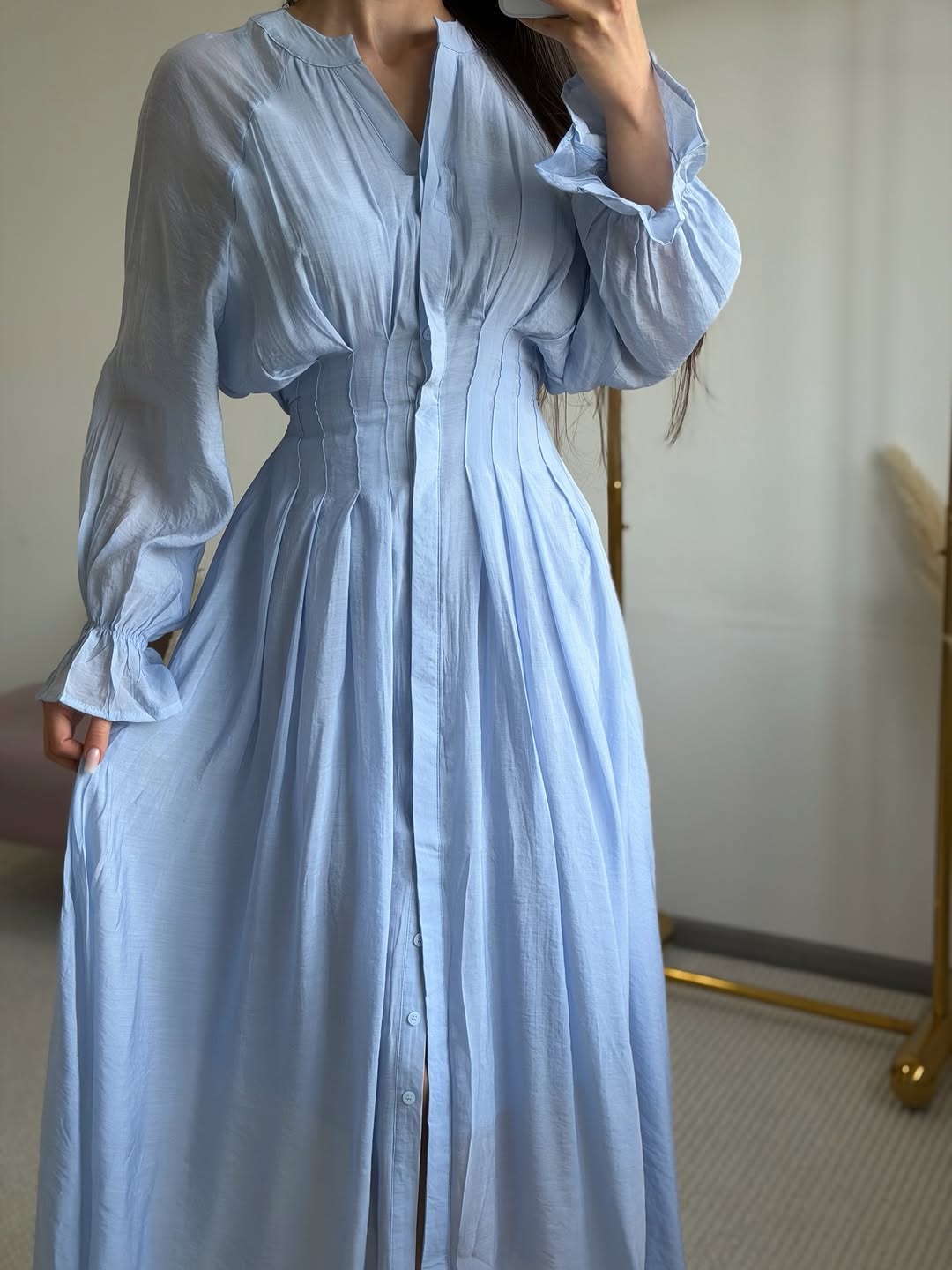Elegant Long Flowing Dress